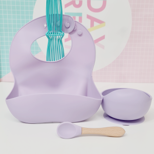 Silicone Baby & Toddler Feeding Set Bundle